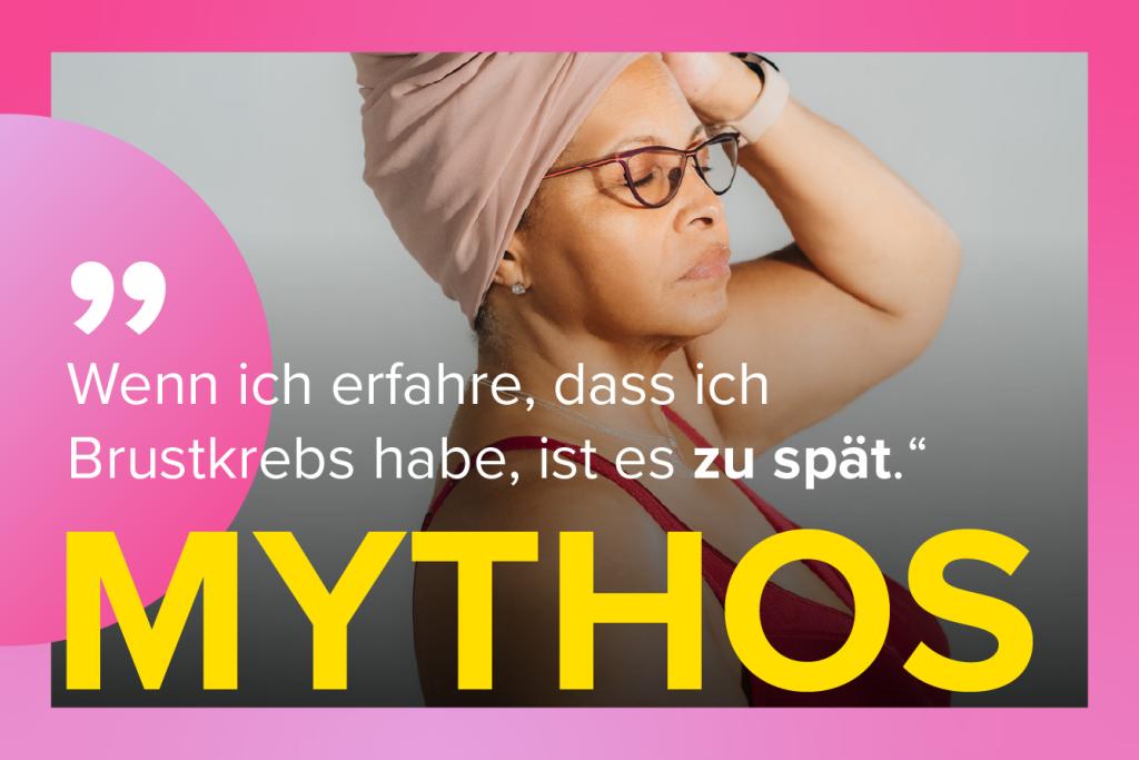 Mythos über Brustkrebs