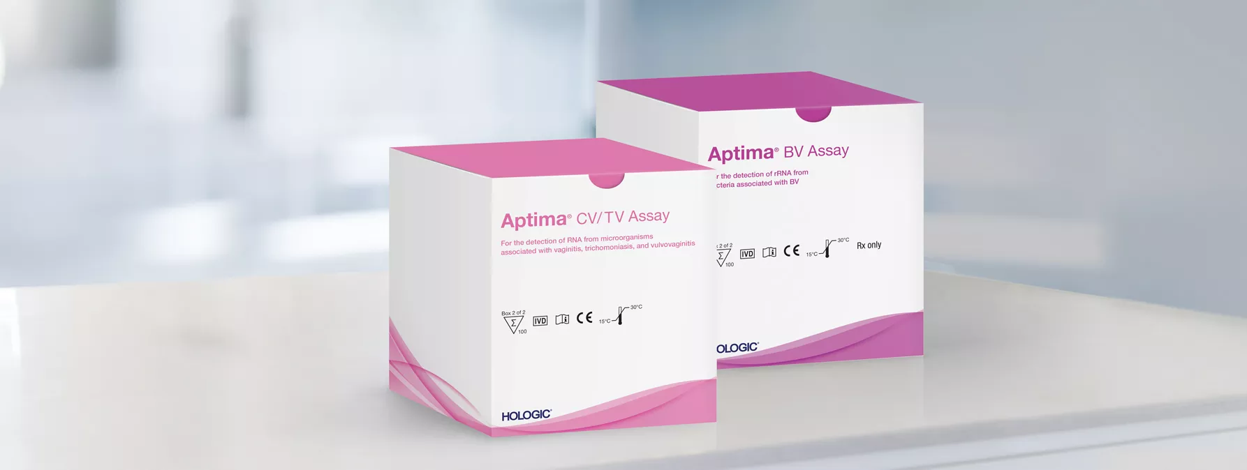 Vaginal Health Solution Assay boxes