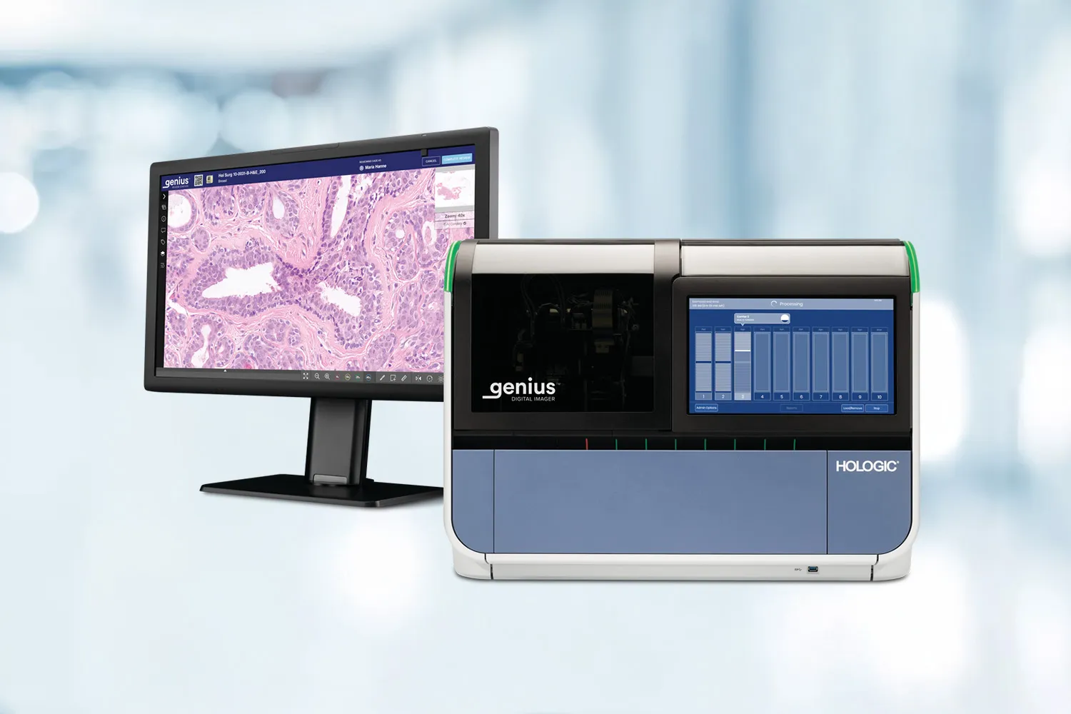 Genius Review Station und Monitor