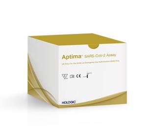 Hologic Aptima® SARS-CoV-2 Assay auf weißem Hintergrund