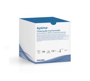 Aptima® Chlamydia trachomatis Assay auf weißem Hintergrund