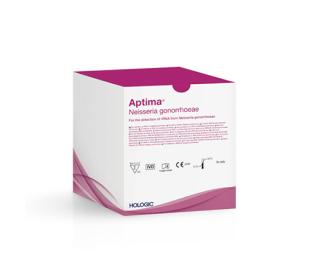 Aptima® Neisseria gonorrhoeae Assay auf weißem Hintergrund