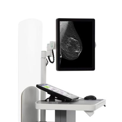 Hologic Clarity HD™ hochauflösende Tomosynthese auf weißem Hintergrund